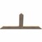 Ekena Millwork Portland Smooth Timber Gable Bracket, Douglas Fir, 60"W x 30"H x 1 1/2"D x 5 1/2"F, 12/12 Pitch GBW060X30X0206POR00SDF - alternate 5